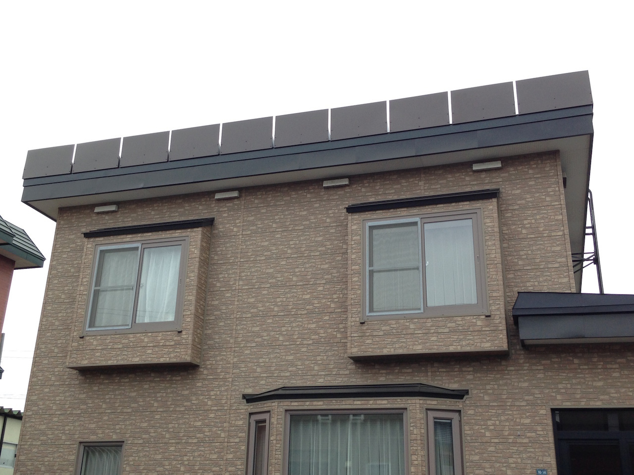 札幌で雪庇対策工事